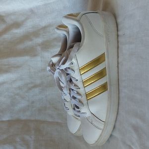 ADIDAS Baseline K White / gold, W 6.5